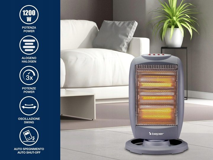 BEPER P203PAN011 галогенный powierzchnia нагревательный, 400/800/1200 W, фото 2