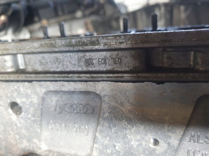 ГОЛОВКА БЛОКА ЦИЛИНДРОВ ВАЛЫ VW AUDI SEAT SKODA 2.0 TDI 03L103373E, фото 6