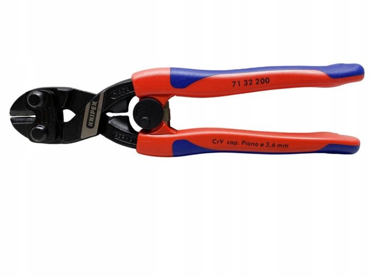 Клещи боковые Knipex hartowane колодки 200 мм, фото 1