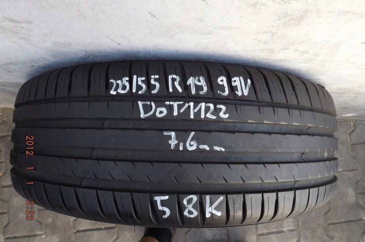 Шина летняя Michelin Pilot Sport 4 225/55R19 103 Y для АКПП электрического (EV), защита диска, усилитель (XL) NF0 - Porsche, фото 1