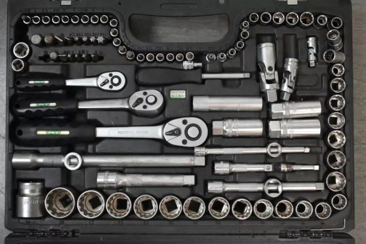 КОМПЛЕКТ ТОРЦЕВЫХ ГОЛОВОК HONITON H4321 111el 1/4" - 3/8" - 1/2" HONIDRIVER, фото 3