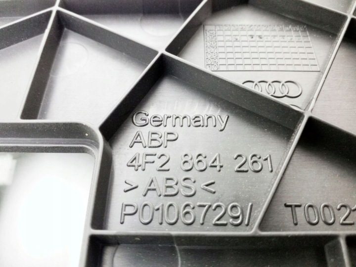 AUDI A6 C6 ЦЕНТРАЛЬНЫЙ ТОННЕЛЬ ДЕРЕВО 4F2864261, фото 3