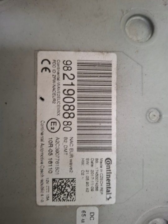 Peugeot Citroen магнитола Навигация модуль 9821008880, фото 3