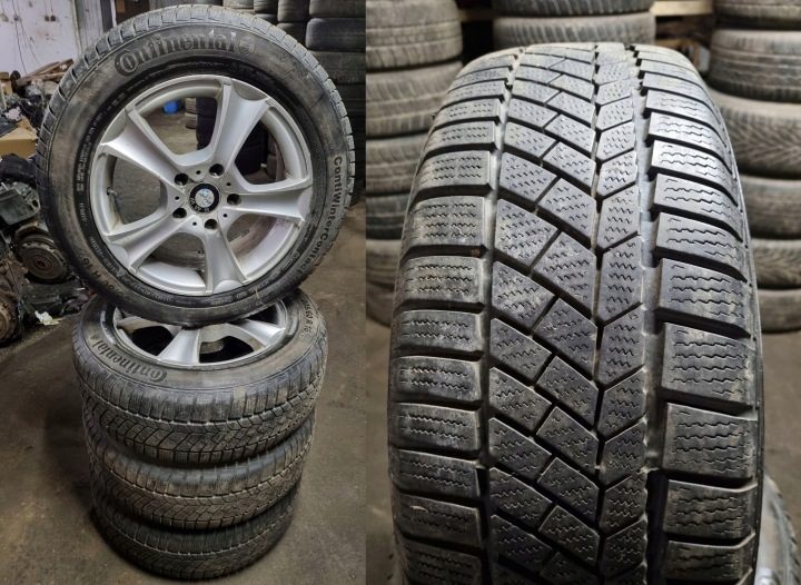 КОЛЕСА ЛИТЫЕ ДИСКИ 205/60 R16 5X120 BMW E39 КОМПЛ. ЗИМА 4 шт., фото 2