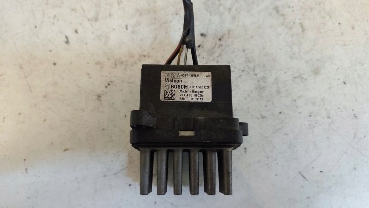 РЕЗИСТОР ВЕНТИЛЯТОРА FORD FOCUS MK2 1.6 6G9T-19E624-AD F011500028, фото 1