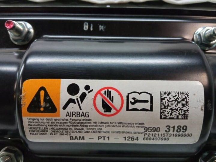 Chevrolet Orlando подушка натяжители компл., фото 2