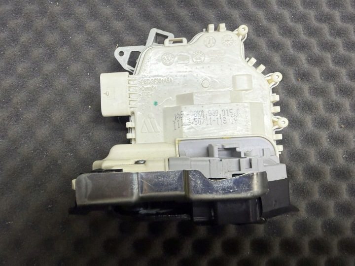 8K0839015F, ЗАМОК ДЛЯ ДВЕРИ ЛЕВЫЙ ЗАДНИЙ AUDI VW SKODA SEAT, фото 1