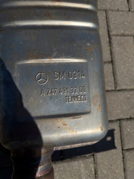 ИДЕАЛЬНЫЙ ГЛУШИТЕЛЬ КОМПЛ. MERCEDES A W177 W118 GLA H247 GLB X247 1, фото 5