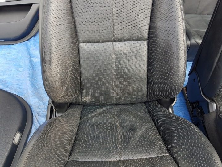 Mercedes W221 сиденья вентилируемые диван с подогревом обшивки комплект кожа, фото 4
