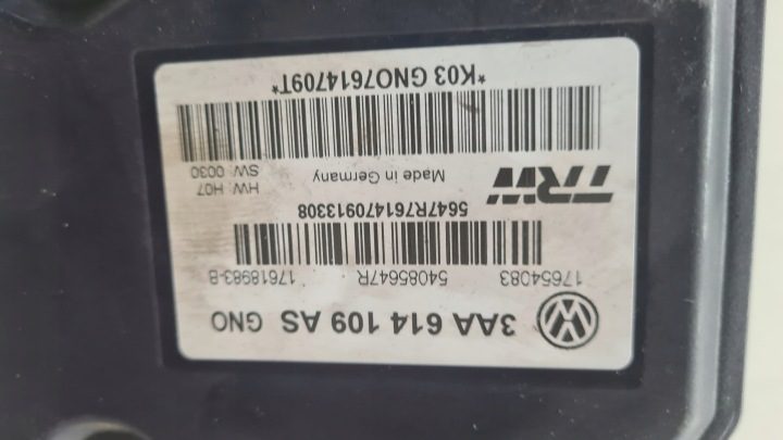 Блок управления насоса ABS VW PASSAT B7 (362) 3AA614109AS 2012, фото 6