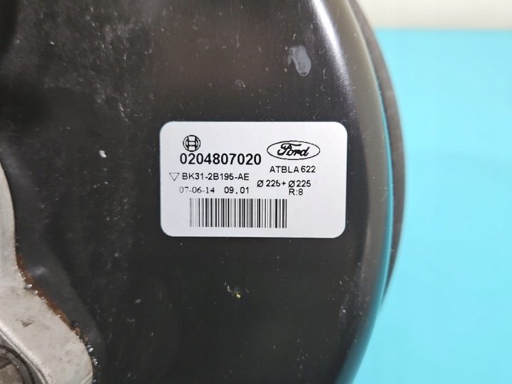 ВАКУУМНЫЙ УСИЛИТЕЛЬ ТОРМОЗОВ FORD TRANSIT MK8 13-17 0204807020 BK31-2B195-AE 2.2 TDCI, фото 4