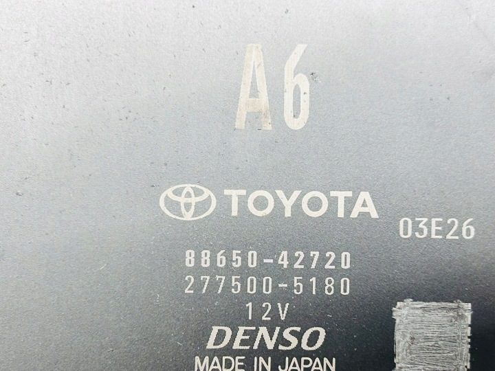 RAV4 V блок управления кондиционера печки 88650-42720, фото 5