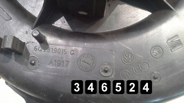 2006 Seat Ibiza Вентилятор моторчика вентилятора печки 6q2819015g, фото 3