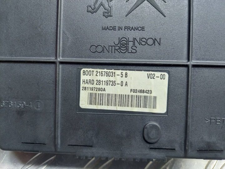 Блок предохранителей модуль BSI Peugeot 307 9663510180, фото 3