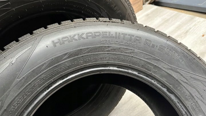 4× Шина зимняя Nokian Tyres Hakkapeliitta R2 265/65R17 116 R сцепление на снегу (3PMSF), фото 3