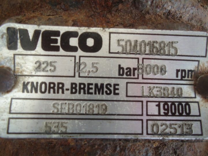 Компрессор ВОЗДУХА IVECO CARGO LK3840 504016815, фото 4