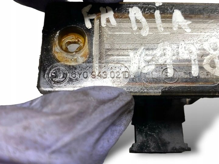 Подсветка номера номерного Skoda OE 6Y0943021D, фото 6