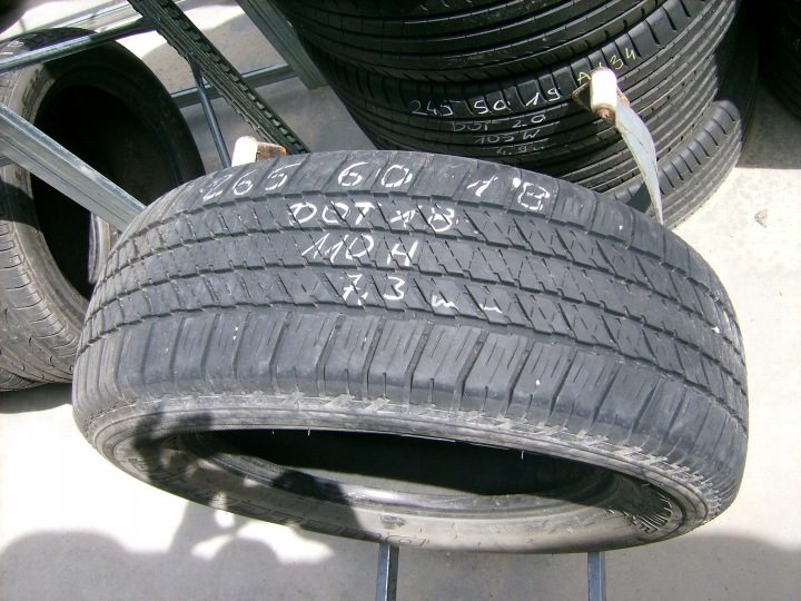 Шина летняя Bridgestone Dueler H/T 684 II 265/60R18 110 H, фото 1