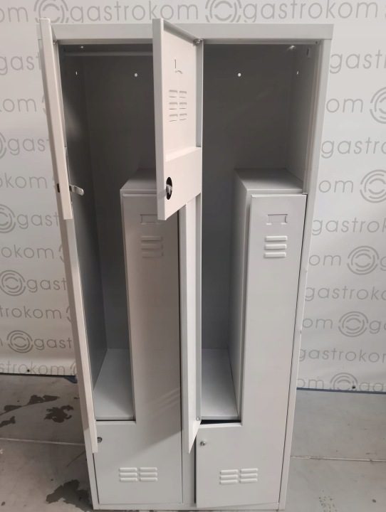Шкаф РАБОЧИЙ для одежды pracownicza czterodrzwiowa типа L 180x80x50 см Mega-M, фото 5