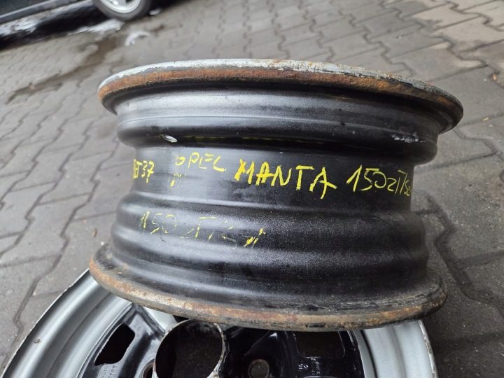 Штампованный диск Opel OE 5552A 5.5" x 13" 4x100 ET 37, фото 4