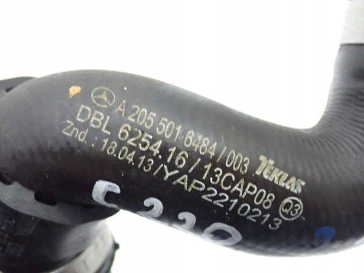 Шланг трубка охлаждения A2055016484 Mercedes C-класс W205 C220 2.2 CDI 15 г., фото 4
