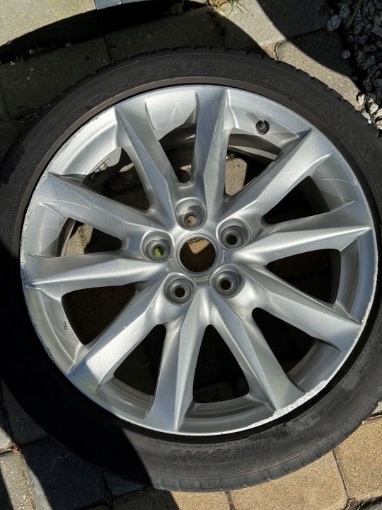 Литой диск Mazda OE 9965337080A 7.0" x 18" 5x114.3 ET 50, фото 4
