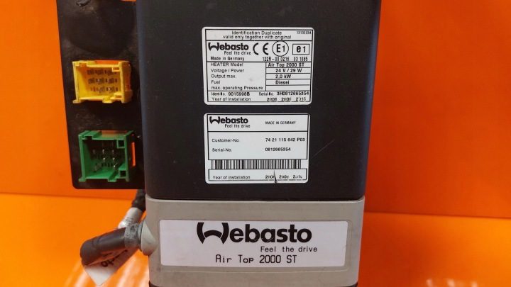 RENAULT PREMIUM DXI КОТЕЛ WEBASTO AIRTOP 2000ST, фото 2