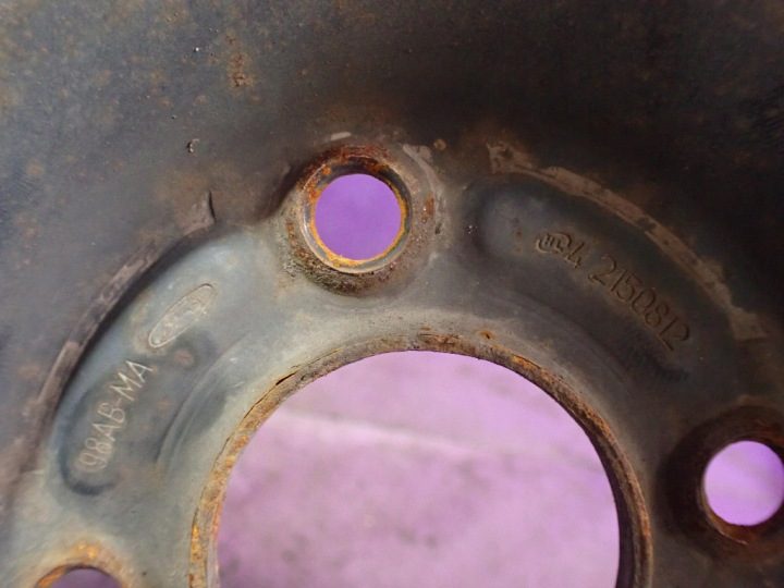 Штампованный диск Ford OE Ford Fusiuon 6.0" x 15" 4x108 ET 52,5, фото 8