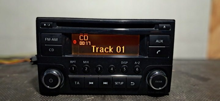 Автомагнитола Nissan OE AGC-0071RF 1-DIN, фото 1