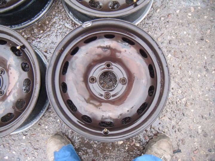4× Штампованный диск CITROEN 6.5" x 15" 4x108, фото 6