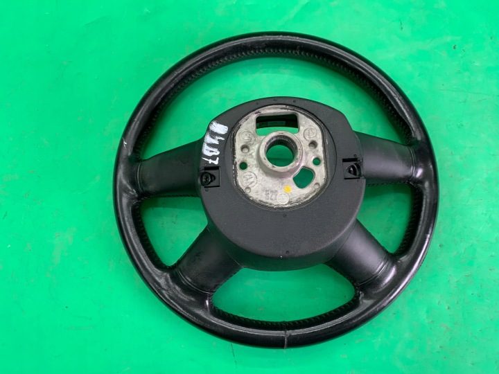 Руль кожаный мультифункциональный кнопки Audi A4 B7 04-08 A6 C6, фото 14