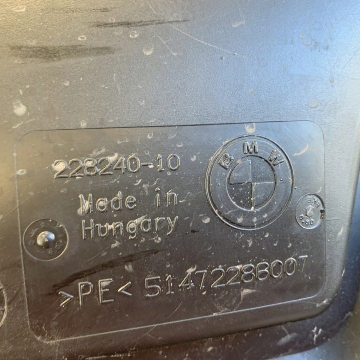 Пол багажника ковер обивка обшивки коврик компл. BMW X3 F25 РЕСТАЙЛИНГ 14 г., фото 9