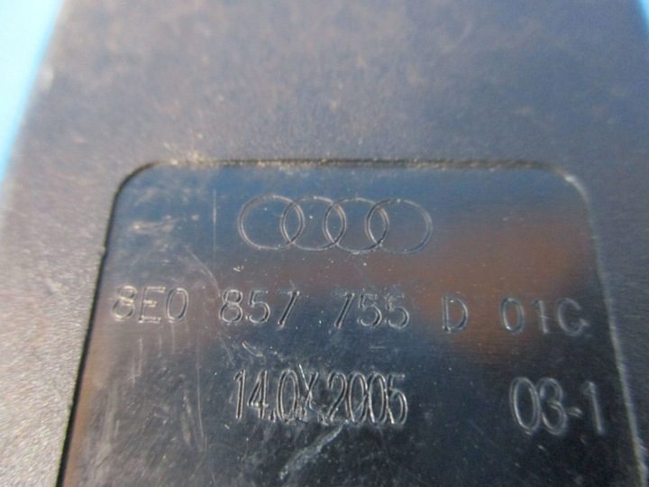 ЗАМОК РЕМНЯ ЛЕВЫЙ ПЕРЕДНИЙ AUDI A6 C6 A4 B7 8E0857755D, фото 3