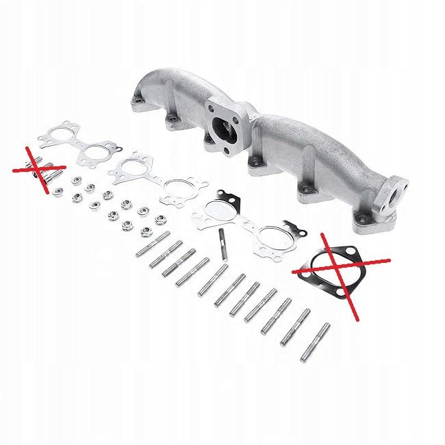 Выпускной коллектор чугунный FRANKBERG BMW E46 E39 E60 E61 ДИЗЕЛЬ, фото 2