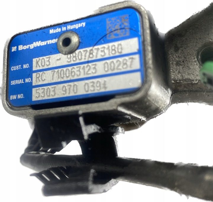 ТУРБОКОМПРЕССОР FORD KUGA GALAXY MONDEO 2.0 TDCI HDI 9807873180, фото 4