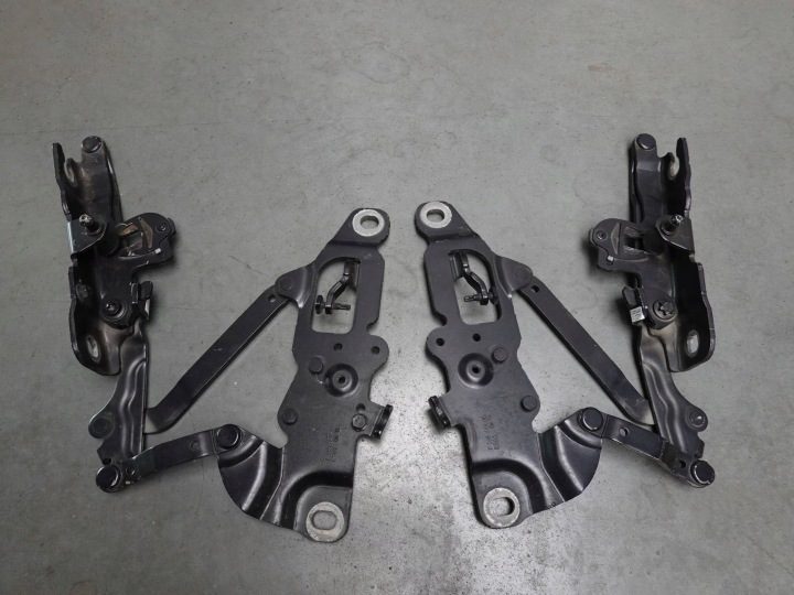 2× BMW 5 F10 F11 ПЕТЛЯ ЛЕВАЯ ПРАВАЯ ПЕТЛИ КАПОТА КОМПЛЕКТ ОРИГИНАЛ, фото 1