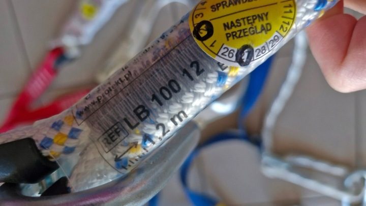 Амортизатор безопасности Protekt с podwójną linką elastyczną, фото 8