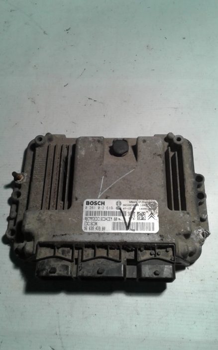 ЭБУ двигателя Citroen Peugeot 9663943980 0281012619, фото 1