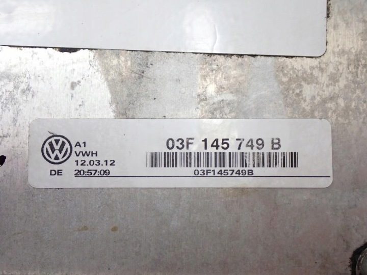 Впускной коллектор 03F129711H VW Polo V 6R 6C Seat Ibiza IV 6J 1.2 TSI CBZ 12 г., фото 5