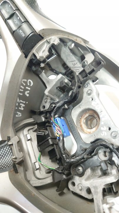 Руль кожаный мультифункциональный Honda Civic VIII UFO 2006-2012, фото 6