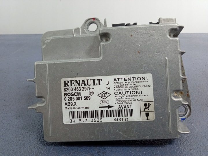 Renault Modus 04- панель консоль подушки ремни компл., фото 11