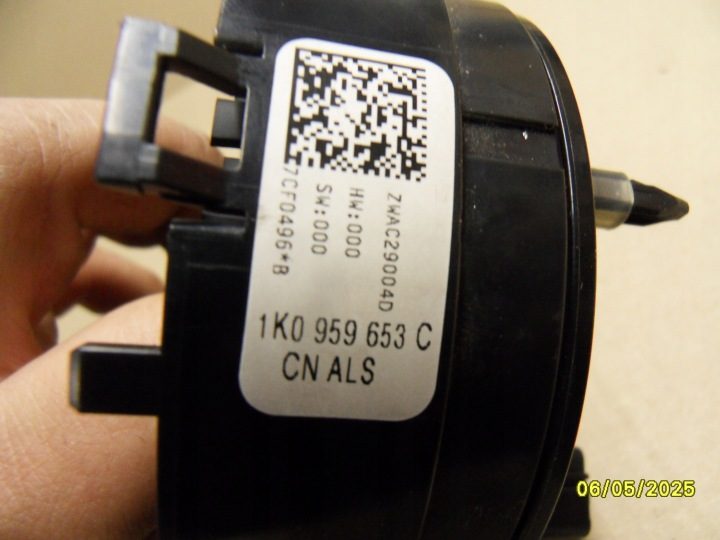 ШЛЕЙФ ПОДРУЛЕВОЙ AIRBAG SEAT ALTEA XL 1K0959653C, фото 3