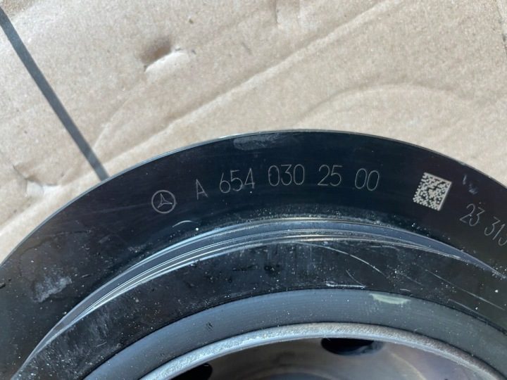 MERCEDES W 206 КОЛЕСО a6540302500 РЕМЕННОЕ W213 OM654 CDI GLC 254 GLE 167, фото 4