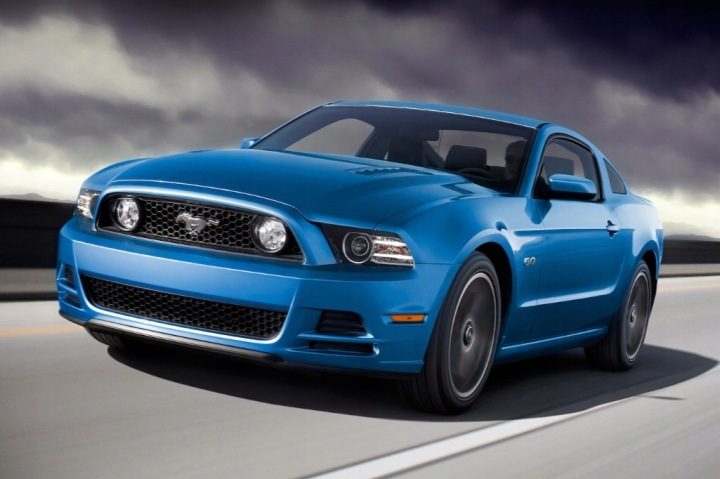 2010-2014 MUSTANG ЛЮЧОК ГОРЛОВИНЫ БЕНЗОБАКА КРЫЛО КРЫШКА ТЕМНО-СИНЯЯ, фото 4