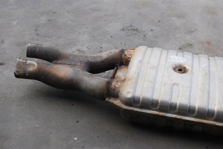 Глушитель средний Audi A8 D3 4.2 BFM 4E0253411N, фото 2