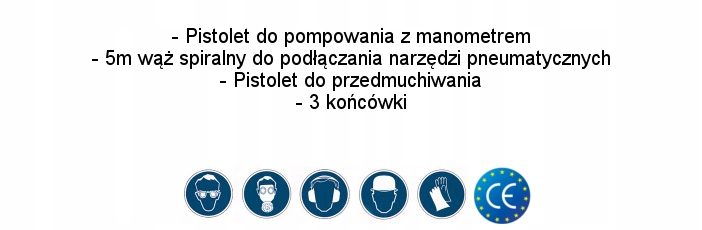 Комплект пневматический Kraft&Dele 6 элементов с pistoletem и манометром KD412, фото 5