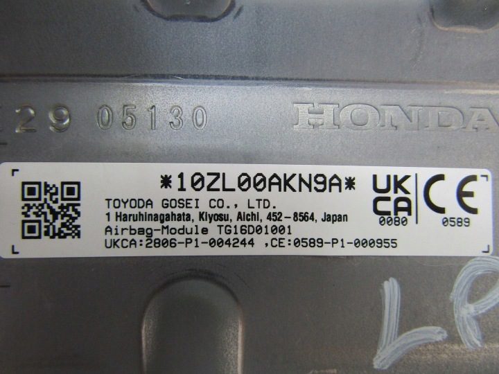 Civic XI 23 г. подушка безопасности левая передняя UK GB англия 10ZL00AKN9A, фото 6