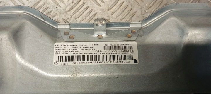 Mercedes W204 C-класс подушка безопасности пассажира 2048602002, фото 9