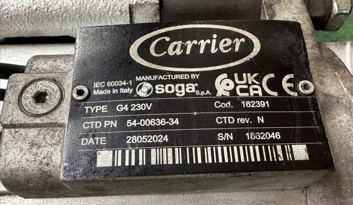 IEC60034-1 CARRIER PULSOR ГЕНЕРАТОР 54-00636-31 54-00636-34 54-00636-35, фото 5