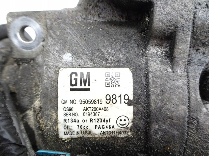 Chevrolet Trax 2013 Компрессор кондиционера 95059819, фото 3